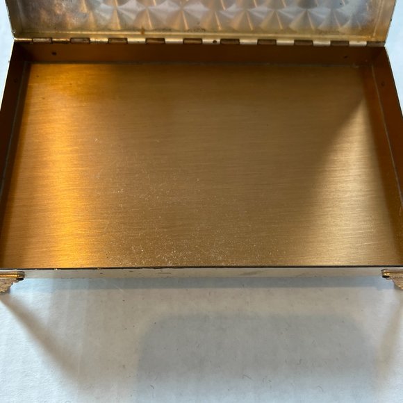 Vintage Gold Jewelry Box - Picture 5 of 6
